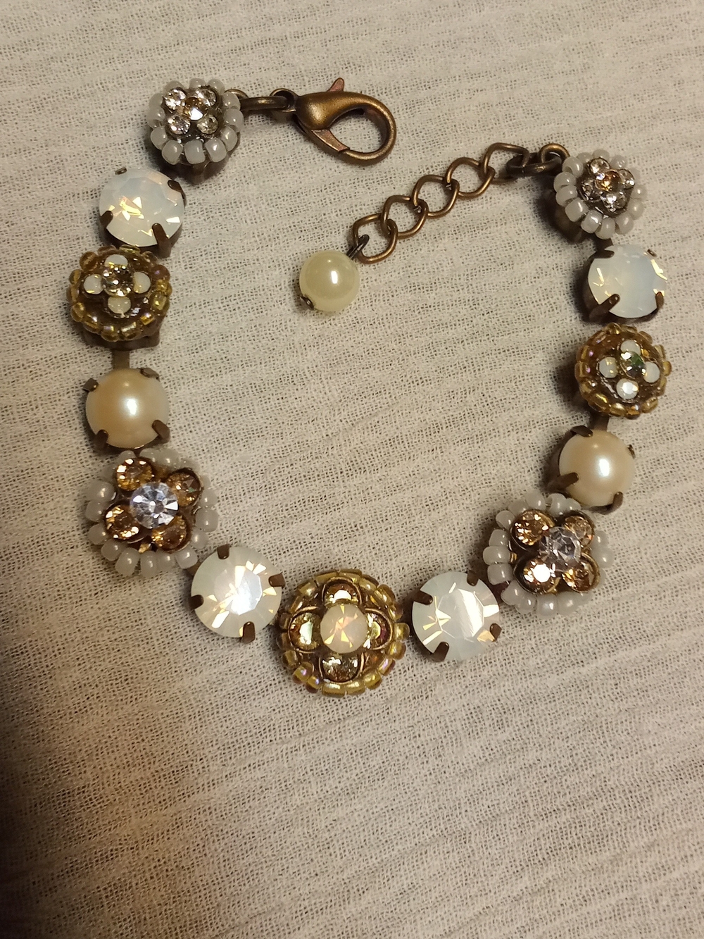 Vintage 90's Gemstone Bracelet